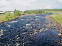 Карелия - река Тивдийка, деревня Тивдия