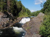 Карелия - Водопад Кивач