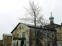 Карелия - Троицкий Зеленецкий монастырь - Благовещенская церковь с трапезной